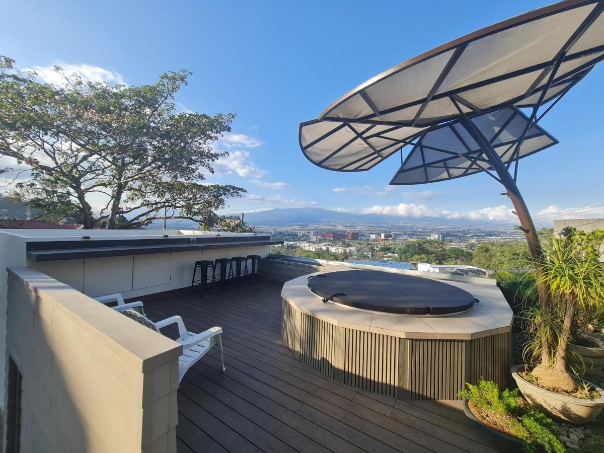 Cozy Private Apartment, Mirador Escazu -Great View- Buitenkant foto